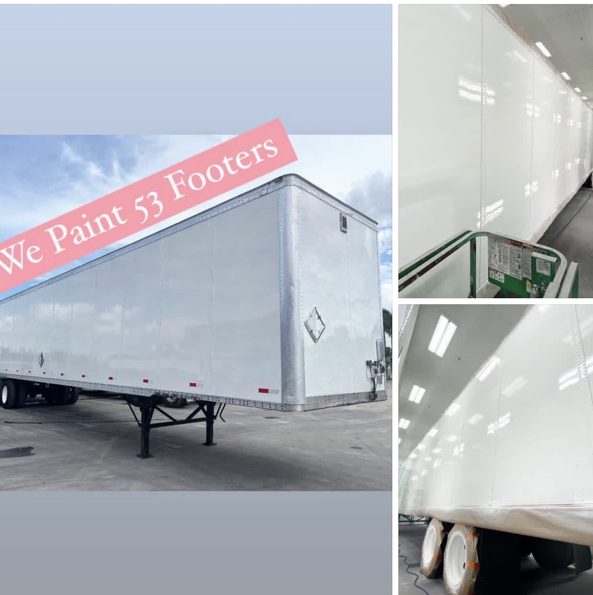 Freightliner Hood — Precision Repaint
